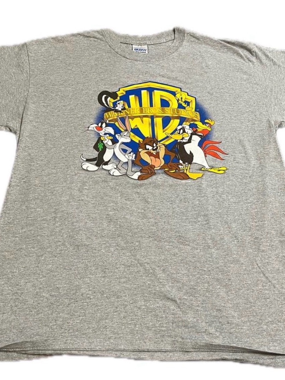Men’s Vintage Warner Bros Studios Looney Tunes 2006 T-Shirt Sz L